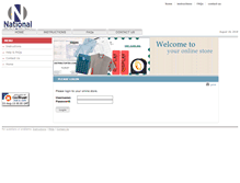 Tablet Screenshot of online.nationalds.net